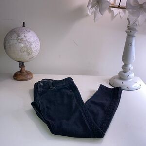 MISS ME 26 Black Midrise Mob wife Side Lace Jeans